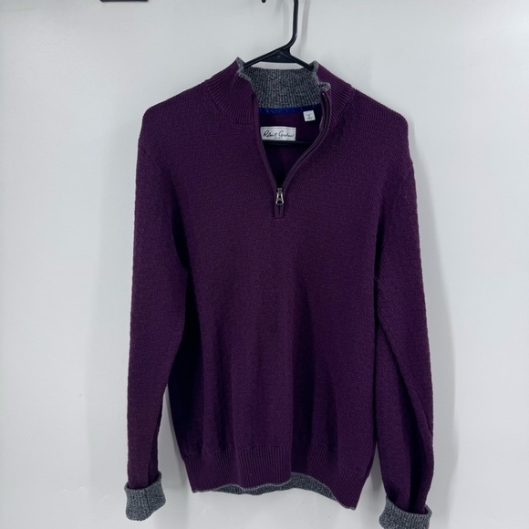 Robert Graham 1/4 Zip Longsleeve Sweater - Picture 3 of 8